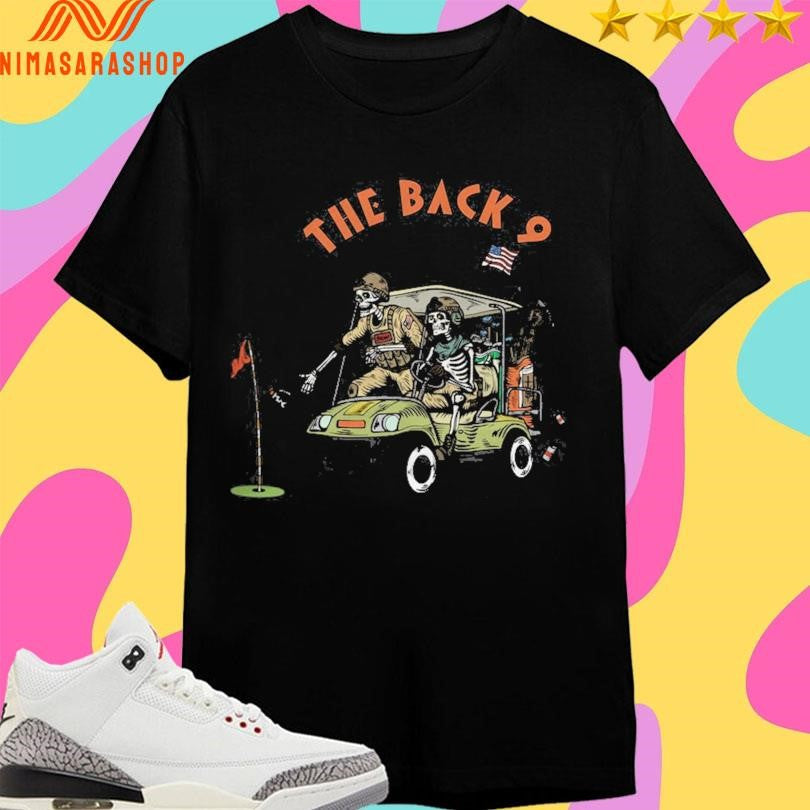 Tyler Vargas-Andrews The Back 9 Skeleton - Adult & Kids T-Shirts, Sweatshirts & Hoodies apparel design preview 1