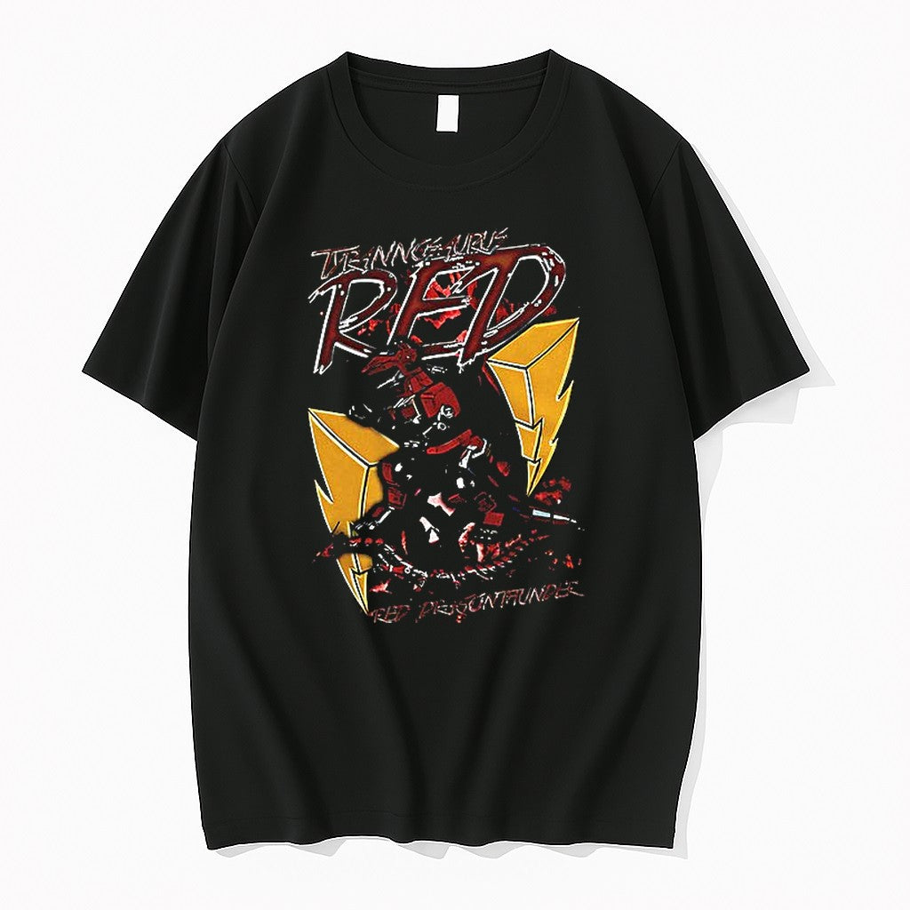 Tyrannosaurus Rex Ranger Mighty Morphin Power Rangers - Adult & Kids T-Shirts, Sweatshirts & Hoodies apparel design preview 1