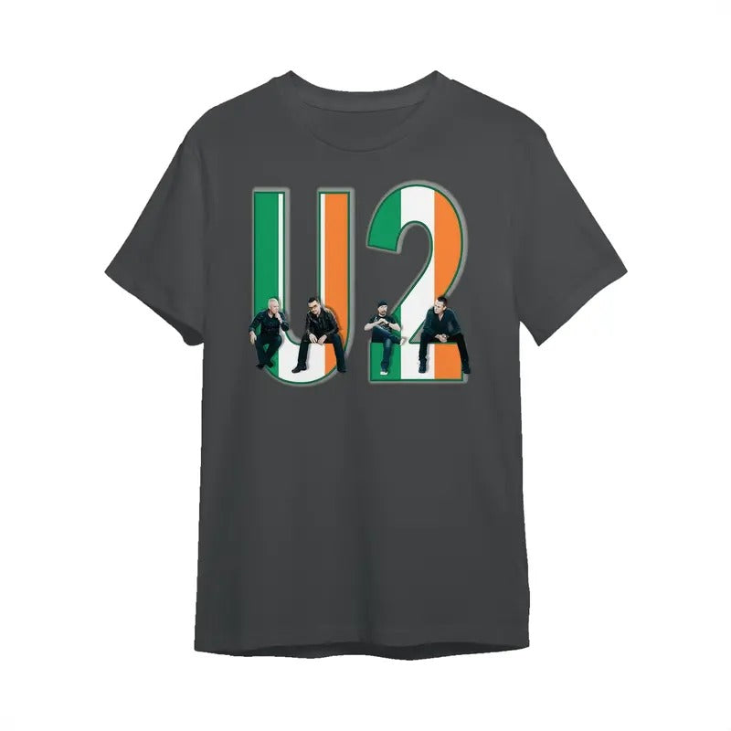 U2 Irish Flag Cuteshirts Cute - Adult & Kids T-Shirts, Sweatshirts & Hoodies apparel design preview 1