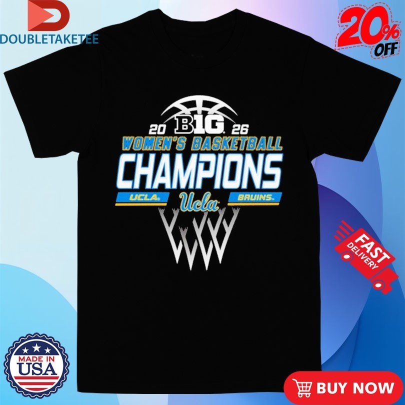 UCLA Bruins Big Ten Women's Basketball Regular Season - Adult & Kids T-Shirts, Sweatshirts & Hoodies apparel design preview 1
