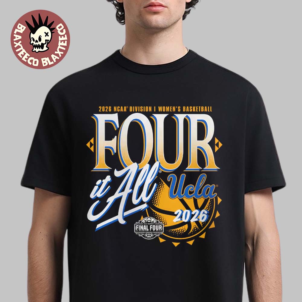 UCLA Bruins Women's Basketball 2026 NCAA Final Four - Adult & Kids T-Shirts, Sweatshirts & Hoodies apparel design preview 1