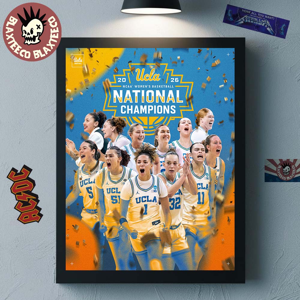 UCLA Bruins Women's Basketball 2026 NCAA National - Adult & Kids T-Shirts, Sweatshirts & Hoodies apparel design preview 1
