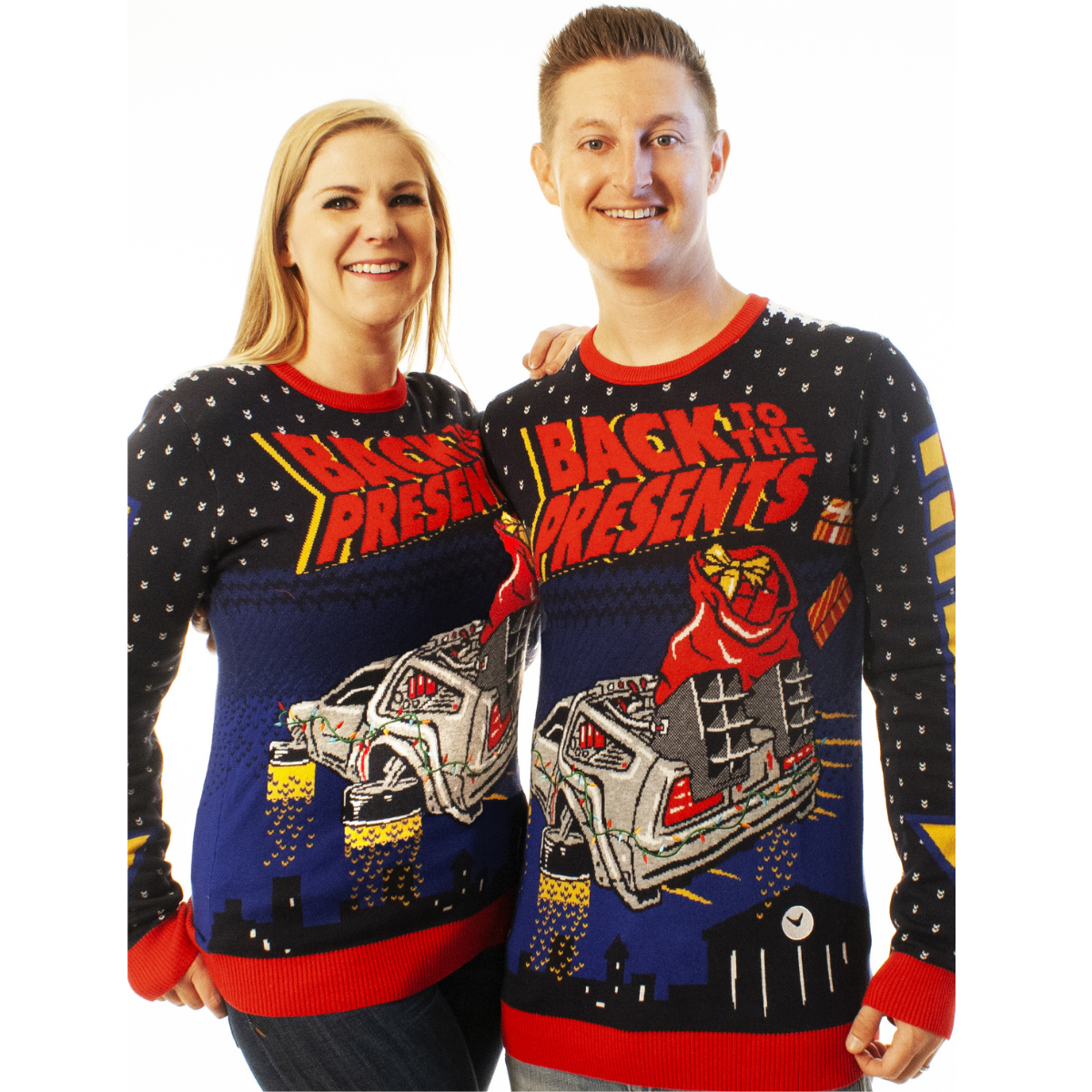 Back To The Presents | For Men & Women | Unisex Sizing Ugly Christmas Sweater - Holiday Gift product image