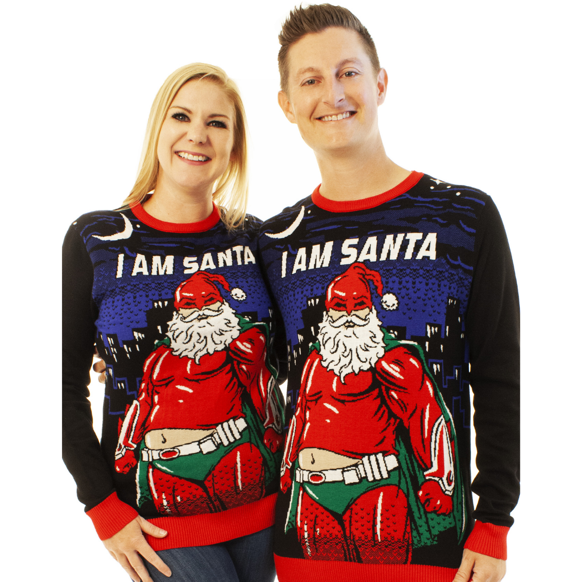 I Am Santa | For Men & Women | Unisex Sizing Ugly Christmas Sweater - Holiday Gift product image