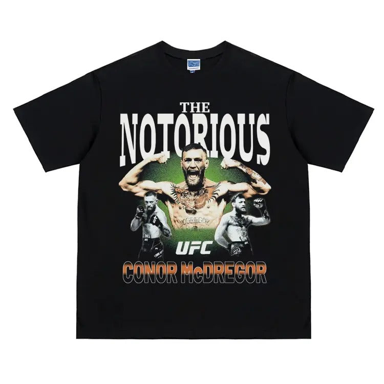 UFC "CONOR" Heavyweight Vintage 100% Cotton Menswear - Adult & Kids T-Shirts, Sweatshirts & Hoodies apparel design preview 1