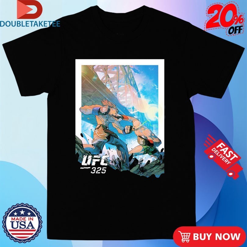 UFC 325 Volkanovski Vs Lopes 2 Series Comic - Adult & Kids T-Shirts, Sweatshirts & Hoodies apparel design preview 1