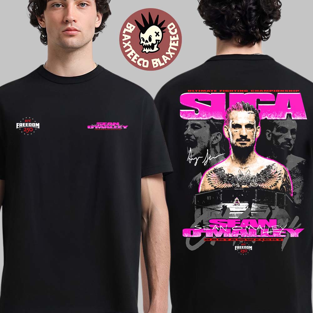 UFC Freedom 250 Sean O'Malley Suga - Adult & Kids T-Shirts, Sweatshirts & Hoodies apparel design preview 1