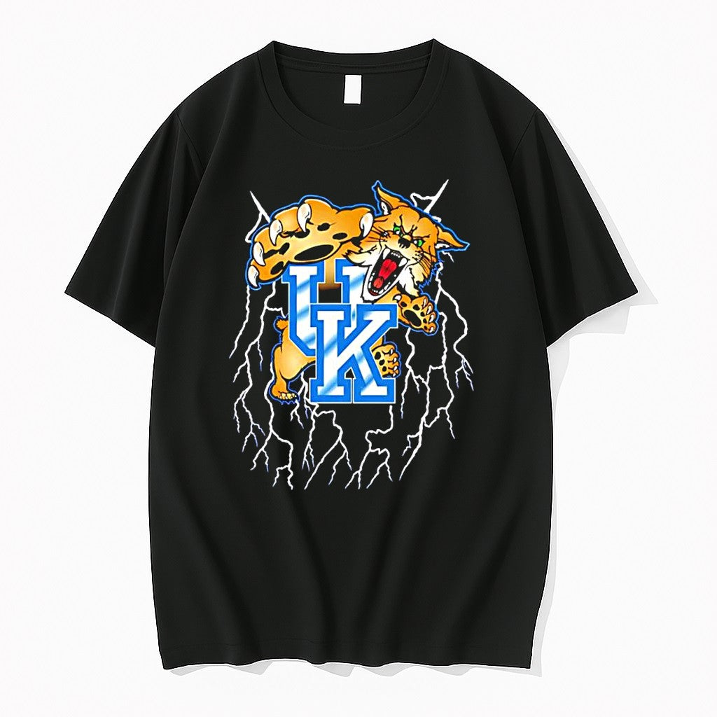 Uk Wildcat Ncaa Roaring Lightning Claws Sweater Jpg - Adult & Kids T-Shirts, Sweatshirts & Hoodies apparel design preview 1