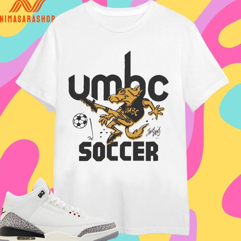 UMBC Retrievers Soccer Ringer - Adult & Kids T-Shirts, Sweatshirts & Hoodies apparel design preview 1