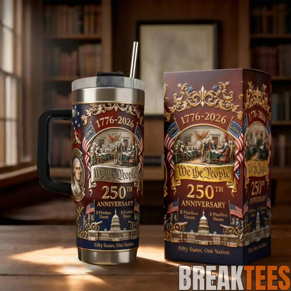 US 250th Anniversary Commemorative Travel Tumbler - Adult & Kids T-Shirts, Sweatshirts & Hoodies apparel design preview 1