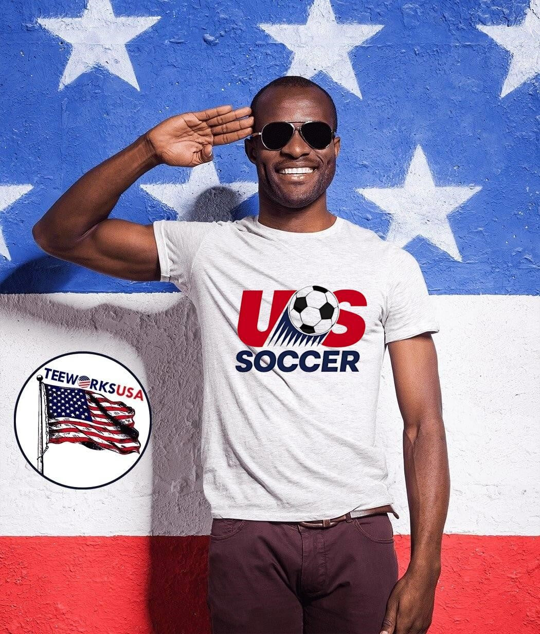 US Soccer Logo Apparel - Adult & Kids T-Shirts, Sweatshirts & Hoodies apparel design preview 1
