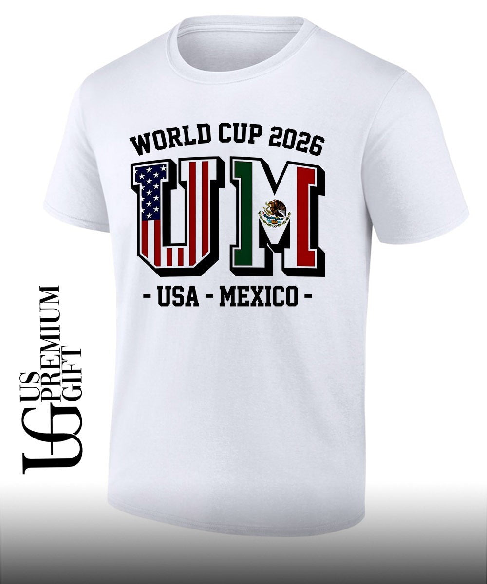 USA Mexico World Cup 2026 - Adult & Kids T-Shirts, Sweatshirts & Hoodies apparel design preview 1