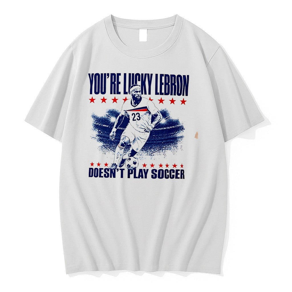 Usa Soccer Youre Lucky Lebron Doesnt Play Sweater Jpg - Adult & Kids T-Shirts, Sweatshirts & Hoodies apparel design preview 1