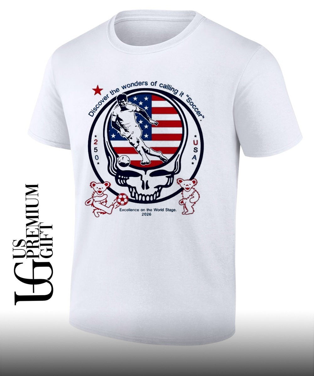 USA World Cup 2026 steal your face discover the - Adult & Kids T-Shirts, Sweatshirts & Hoodies apparel design preview 1