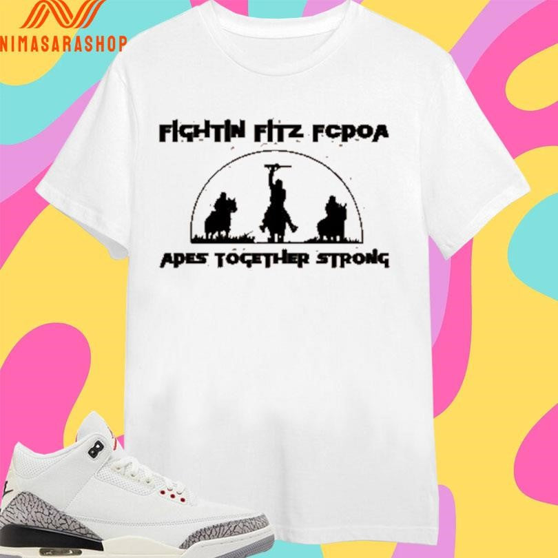 USS Fitzgerald Fightin Fitz Fcpoa Apes Together - Adult & Kids T-Shirts, Sweatshirts & Hoodies apparel design preview 1