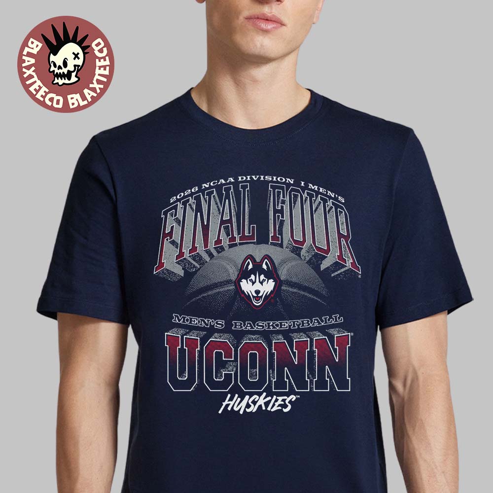 Uconn Huskies 2026 NCAA D1 Men's Basketball Final - Adult & Kids T-Shirts, Sweatshirts & Hoodies apparel design preview 1