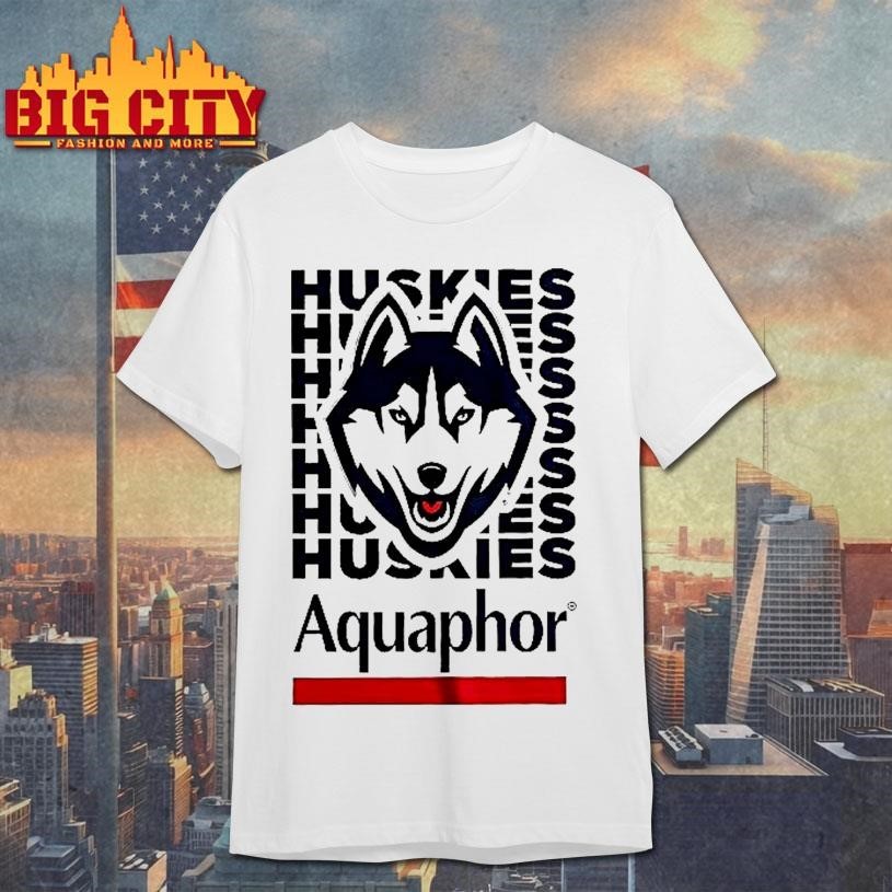 Uconn Huskies Aquaphor Logo Woman - Adult & Kids T-Shirts, Sweatshirts & Hoodies apparel design preview 1