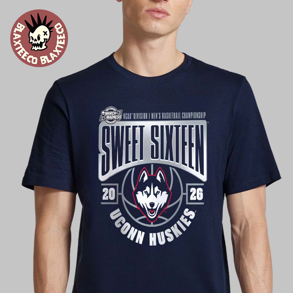 Uconn Huskies Men's Basketball 2026 NCAA March - Adult & Kids T-Shirts, Sweatshirts & Hoodies apparel design preview 1