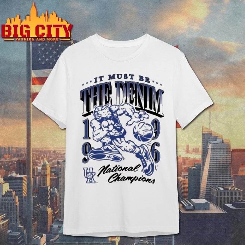 Uk 1996 National Champions It Must Be The Denim - Adult & Kids T-Shirts, Sweatshirts & Hoodies apparel design preview 1