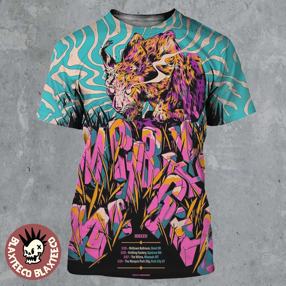 Umphrey's Mcgee 2026 Intermountain West Run Shows - Adult & Kids T-Shirts, Sweatshirts & Hoodies apparel design preview 1
