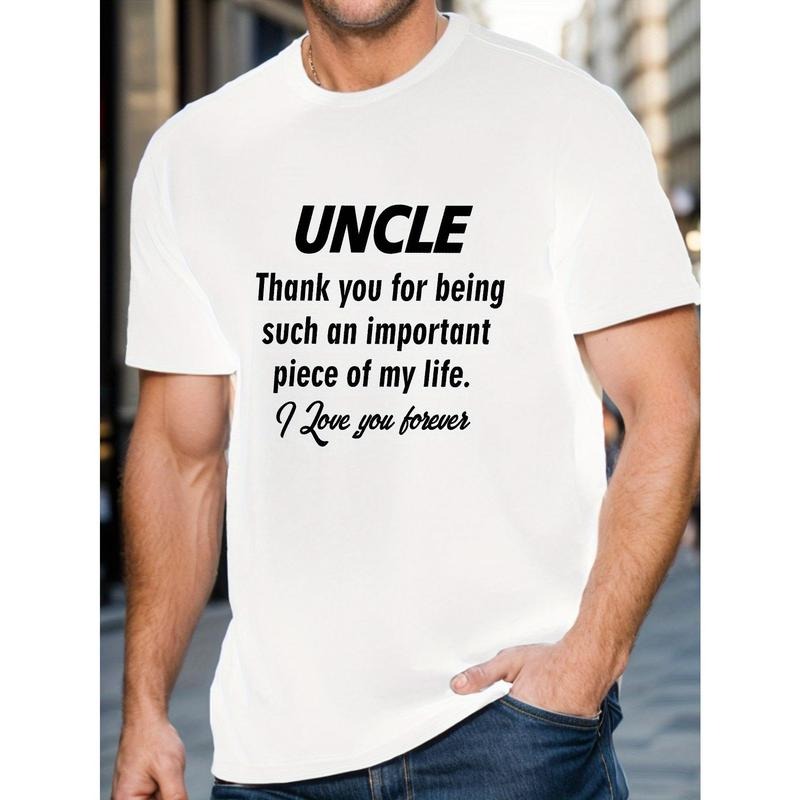 Uncle Appreciation" Casual Breathable Cotton Crew - Adult & Kids T-Shirts, Sweatshirts & Hoodies apparel design preview 1