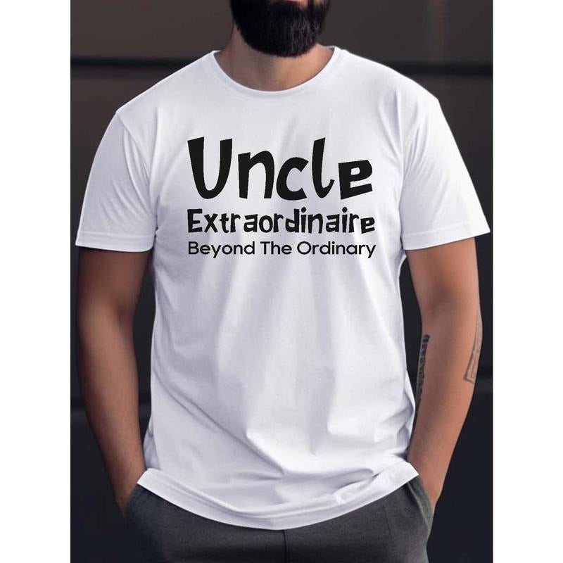 Uncle Extraordinaire Print Casual Short Sleeve Summer - Adult & Kids T-Shirts, Sweatshirts & Hoodies apparel design preview 1