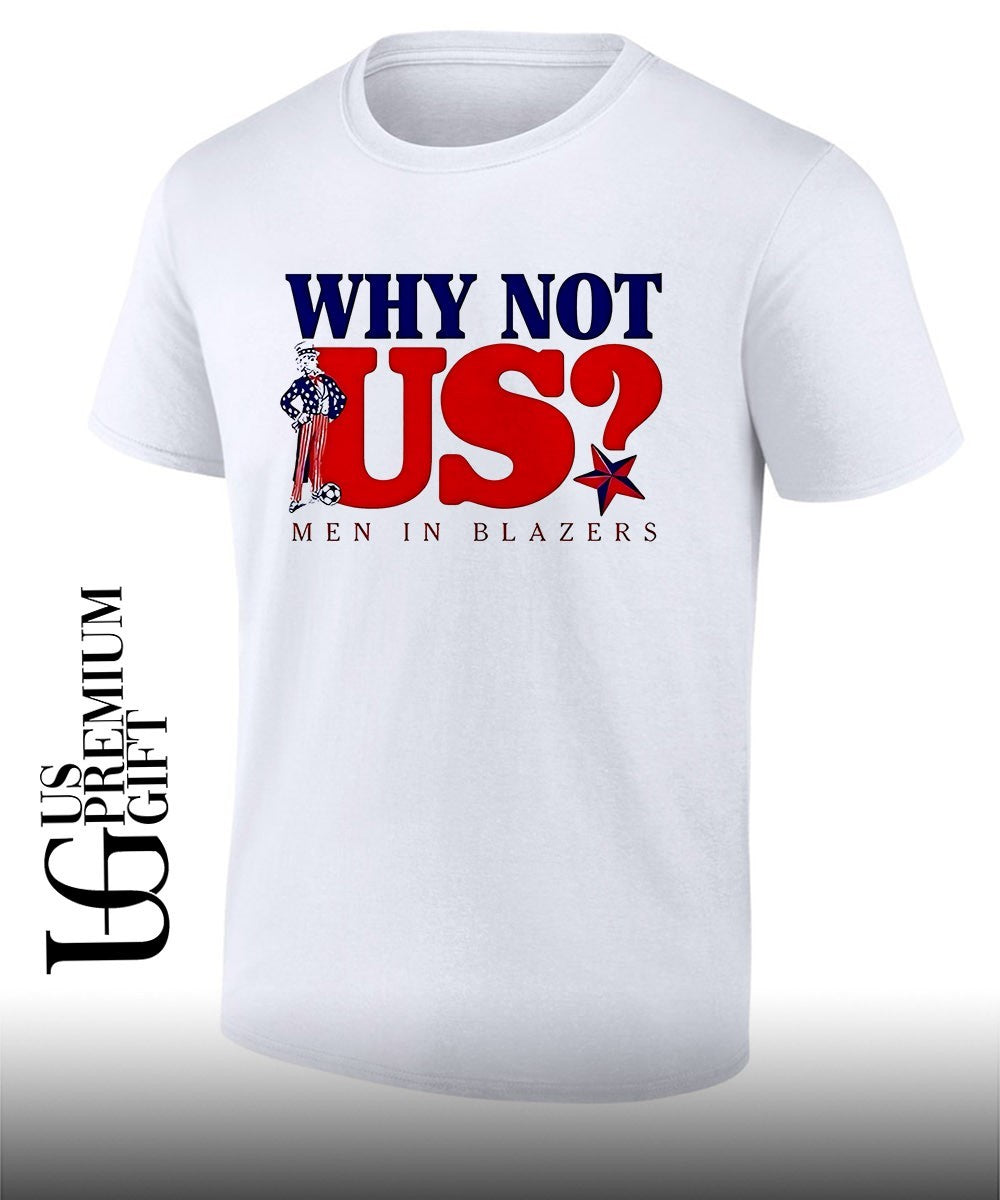 Uncle Sam Why Not Us Men in Blazers - Adult & Kids T-Shirts, Sweatshirts & Hoodies apparel design preview 1