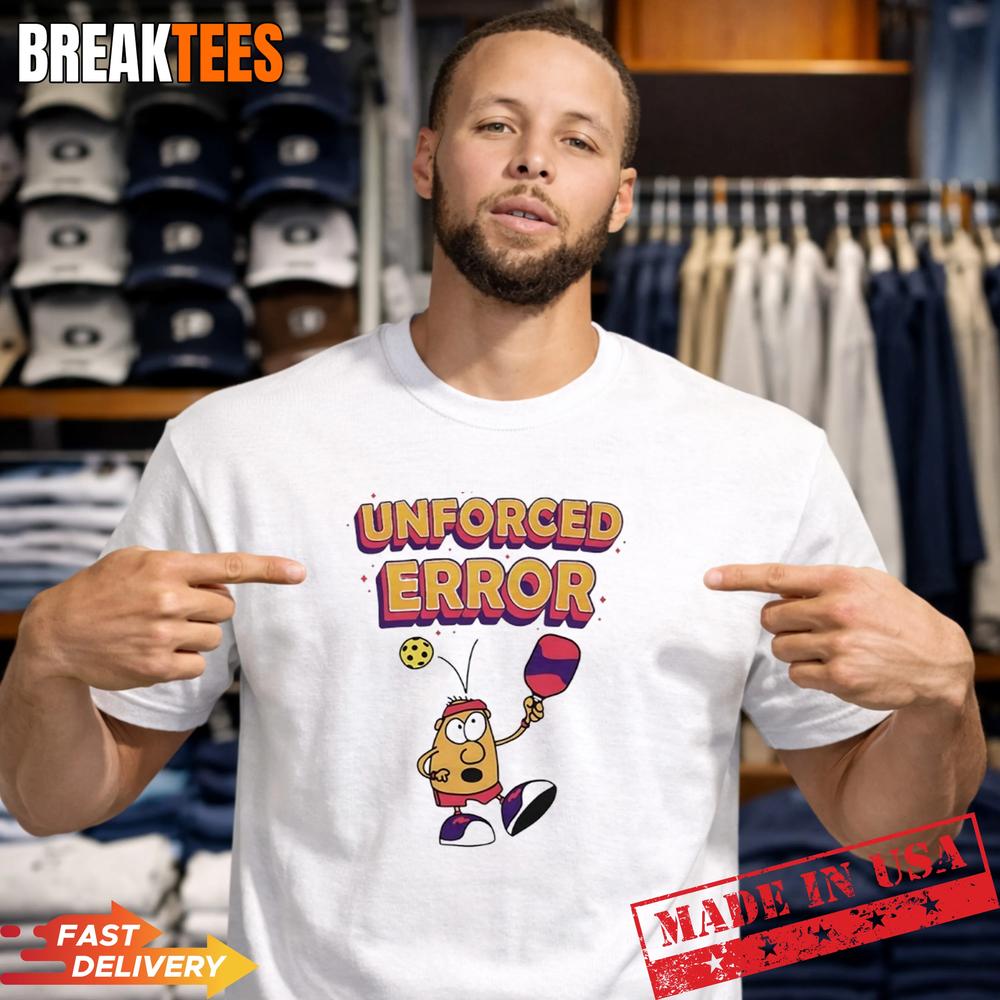 Unforced Error Pickleball Meme - Adult & Kids T-Shirts, Sweatshirts & Hoodies apparel design preview 1