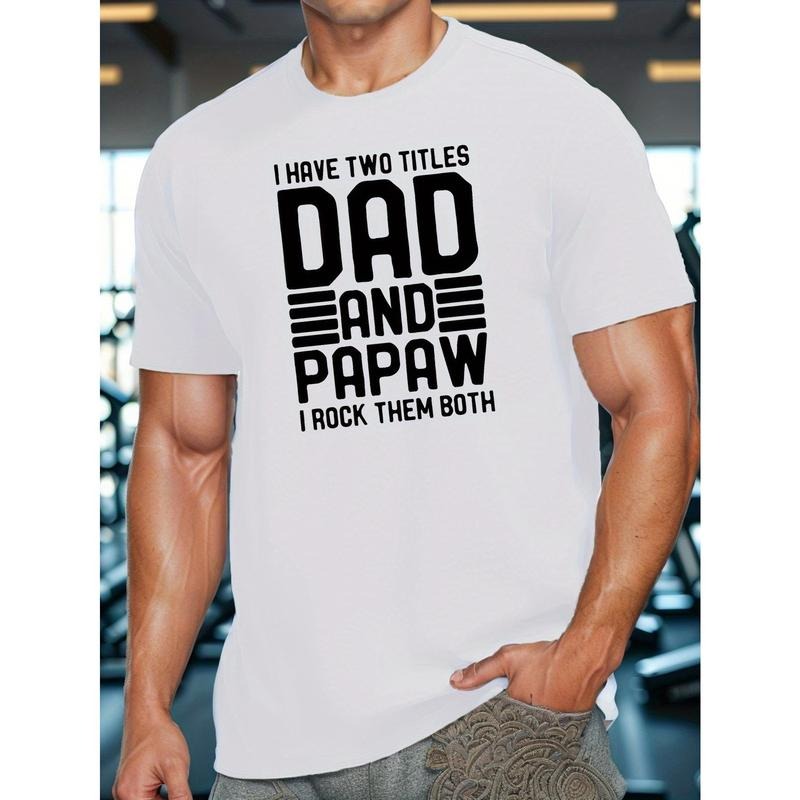 Unique DAD PAPAW I ROCK THEM Round Neck Short Sleeved - Adult & Kids T-Shirts, Sweatshirts & Hoodies apparel design preview 1