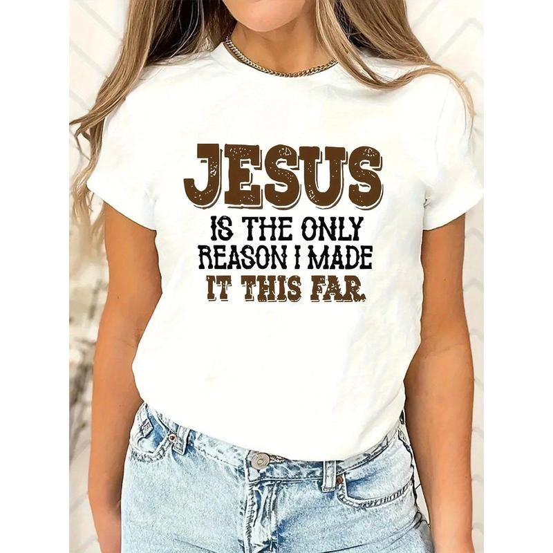 Unique Jesus Is Only Person I Made Print Crew Neck - Adult & Kids T-Shirts, Sweatshirts & Hoodies apparel design preview 1