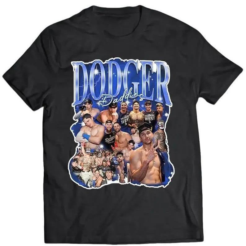#DodgersDaddies Vintage Menswear Top - Adult & Kids T-Shirts, Sweatshirts & Hoodies apparel design preview 1