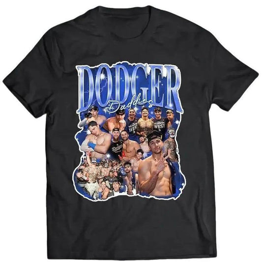 #DodgersDaddies Vintage Menswear Top - Adult & Kids T-Shirts, Sweatshirts & Hoodies apparel design preview 1