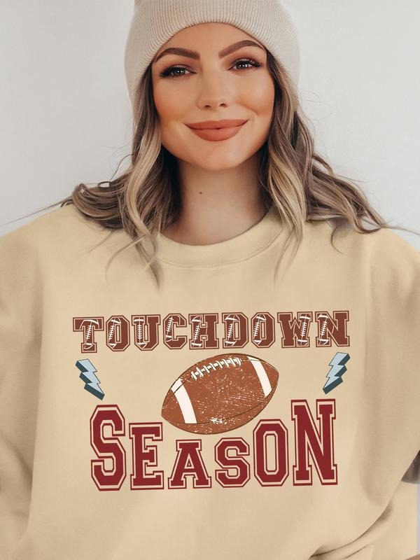 American Football Print Vintage Street Loose Fit - Adult & Kids T-Shirts, Sweatshirts & Hoodies apparel design preview 1