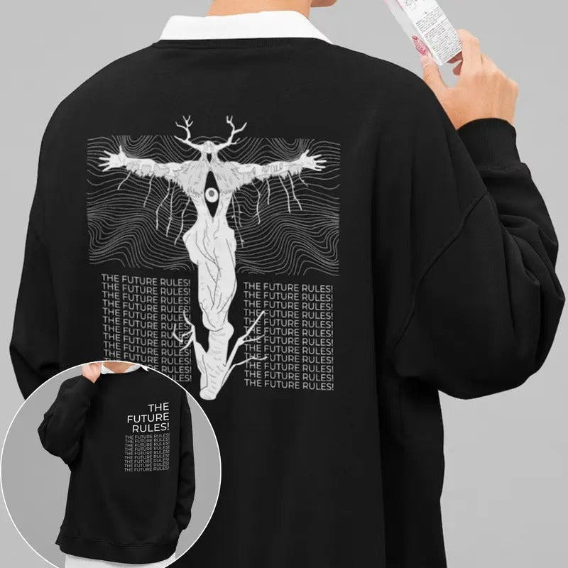 Anime Future Rules - Adult & Kids T-Shirts, Sweatshirts & Hoodies apparel design preview 1