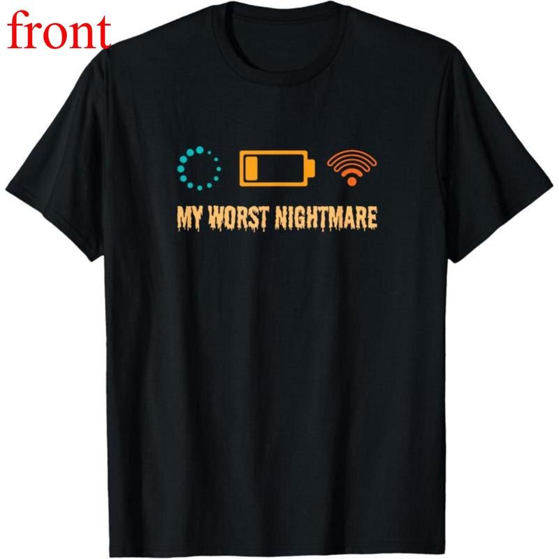 Cotton My Worst Nightmare Funny Gamers - Adult & Kids T-Shirts, Sweatshirts & Hoodies apparel design preview 1