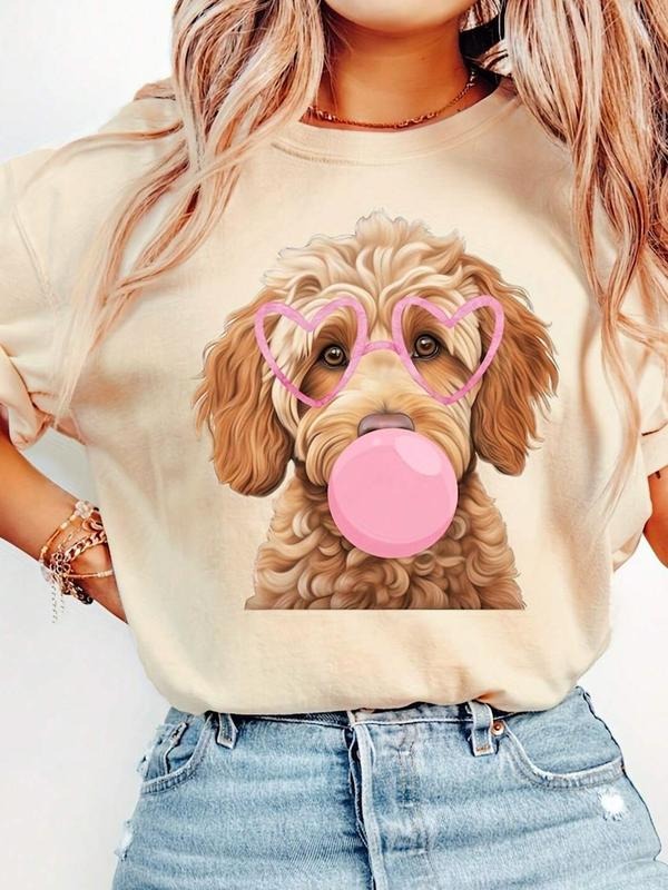 Dog Pattern Printed Comfortable Casual Top Daily - Adult & Kids T-Shirts, Sweatshirts & Hoodies apparel design preview 1