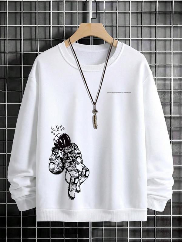 Essentials Regular Fit Cartoon Letter Print Drop - Adult & Kids T-Shirts, Sweatshirts & Hoodies apparel design preview 1