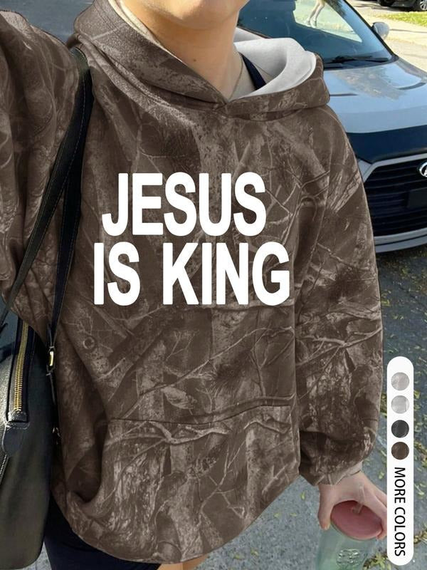 Loose Fit Casual Fall Winter Thicken Fabric Jesus - Adult & Kids T-Shirts, Sweatshirts & Hoodies apparel design preview 1