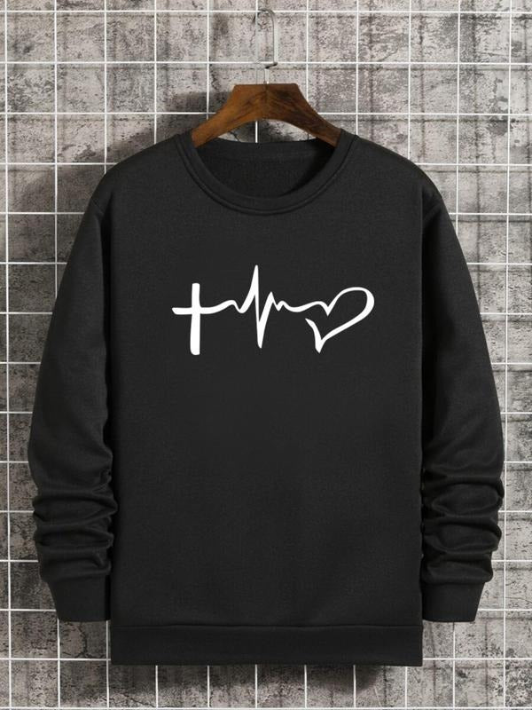 Regular Fit Round Neck Menswear Casual Crew Fall - Adult & Kids T-Shirts, Sweatshirts & Hoodies apparel design preview 1