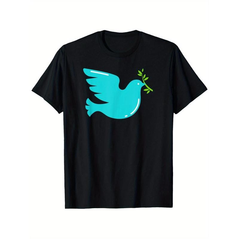 UnisexVintage 60s Hippie Pop Art Dove Peace 100% - Adult & Kids T-Shirts, Sweatshirts & Hoodies apparel design preview 1
