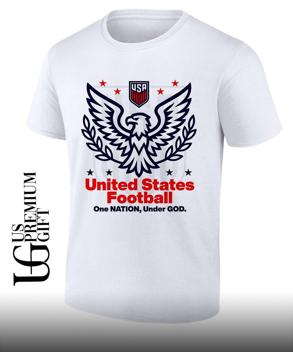 United States Football One Nation Under God 2026 - Adult & Kids T-Shirts, Sweatshirts & Hoodies apparel design preview 1