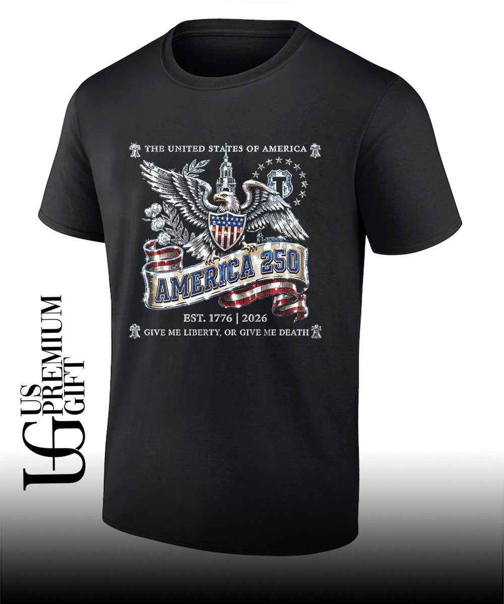United States Independence 250th Anniversary America - Adult & Kids T-Shirts, Sweatshirts & Hoodies apparel design preview 1