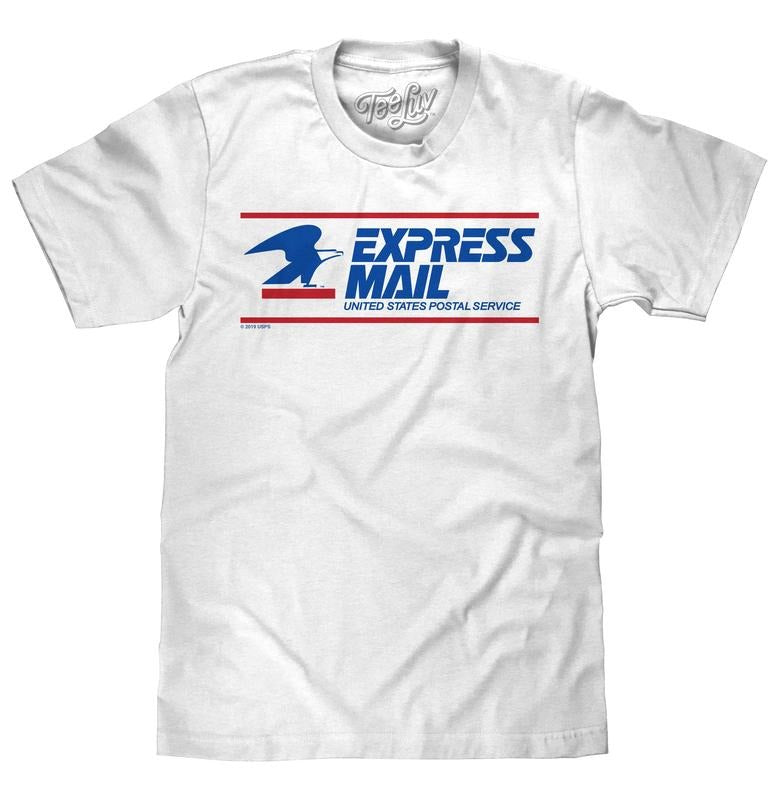 United States Postal Service Express Mail White - Adult & Kids T-Shirts, Sweatshirts & Hoodies apparel design preview 1