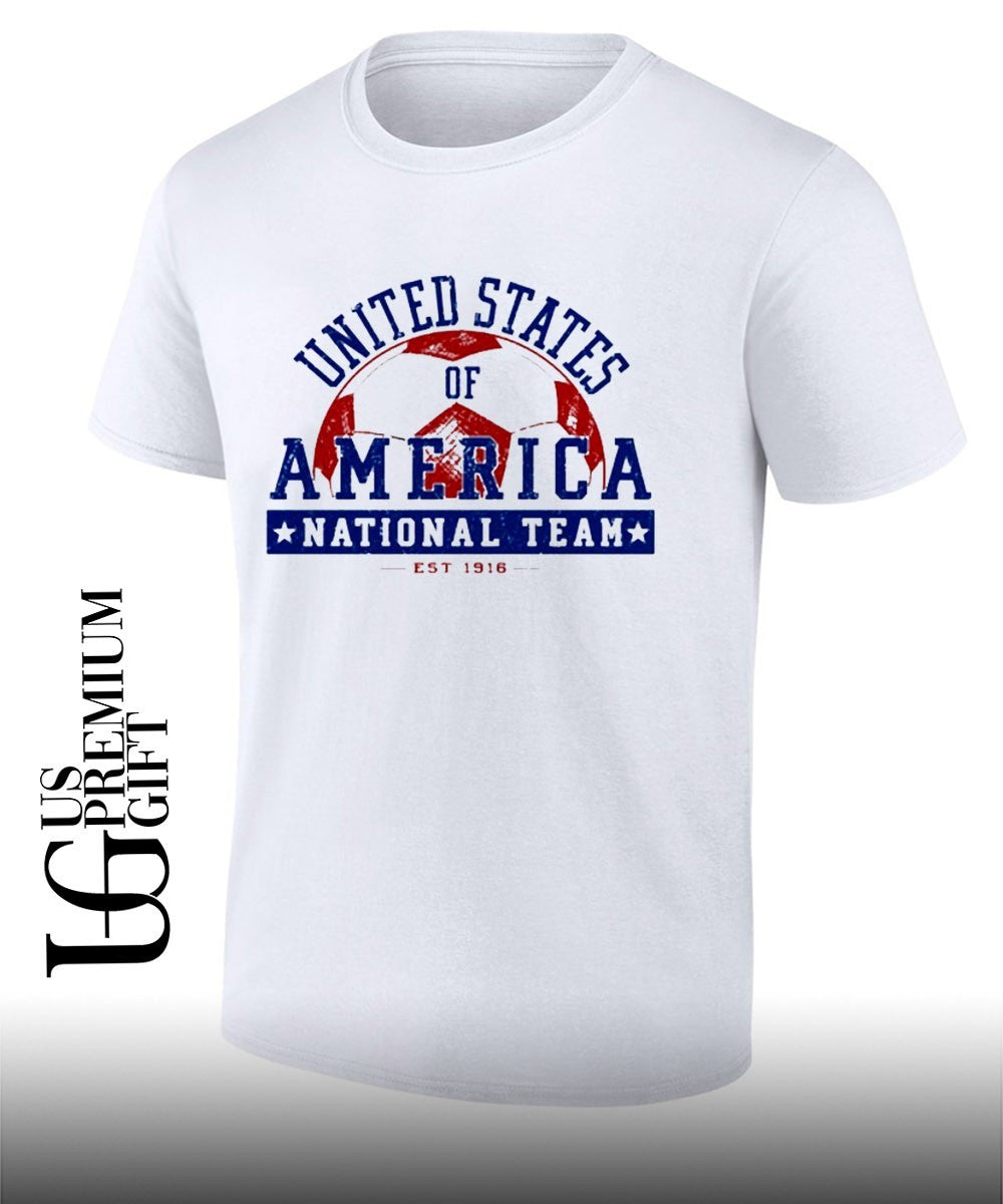 United States of America National Team Est 1916 - Adult & Kids T-Shirts, Sweatshirts & Hoodies apparel design preview 1