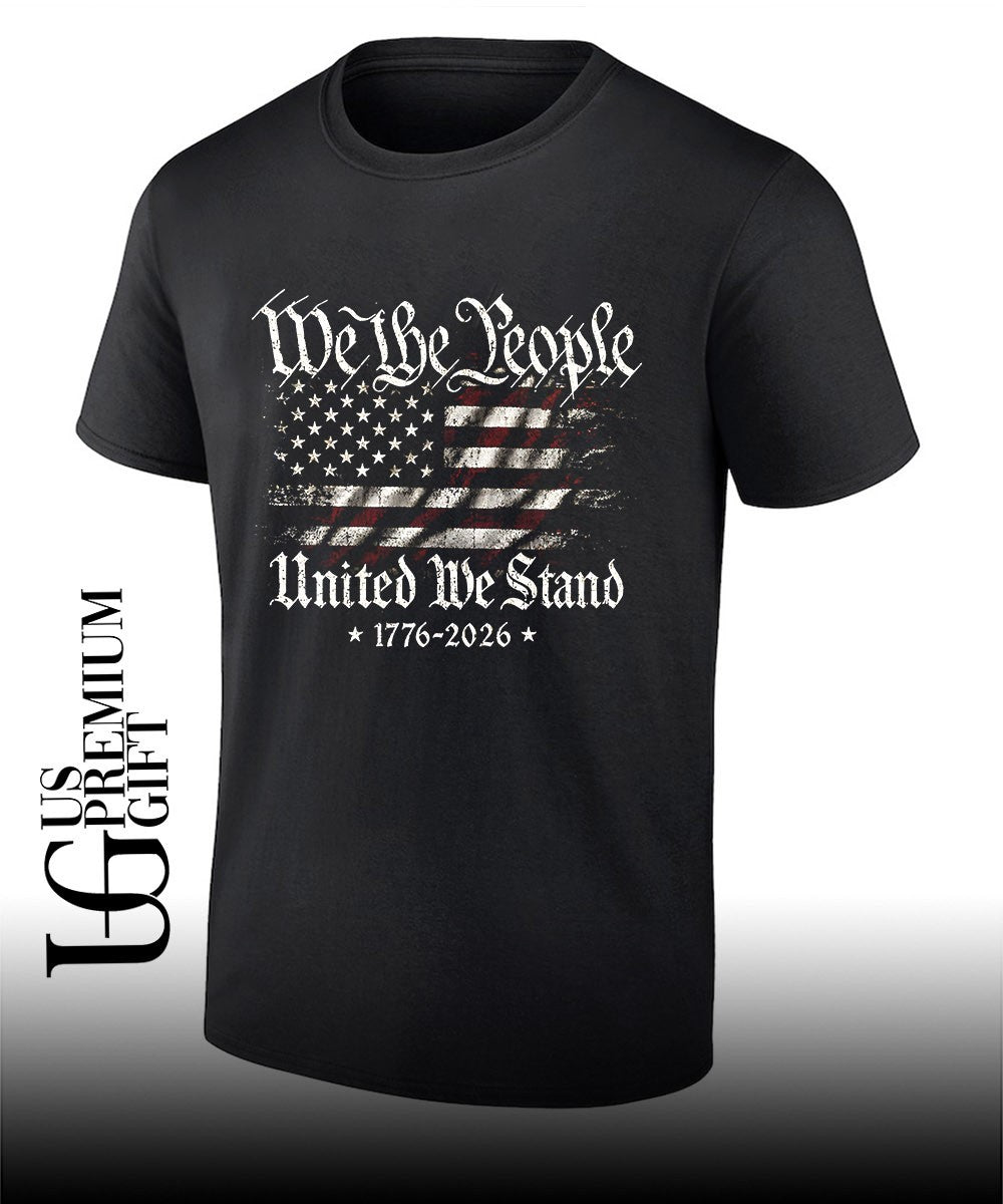 United States of America We the People Stand - Adult & Kids T-Shirts, Sweatshirts & Hoodies apparel design preview 1