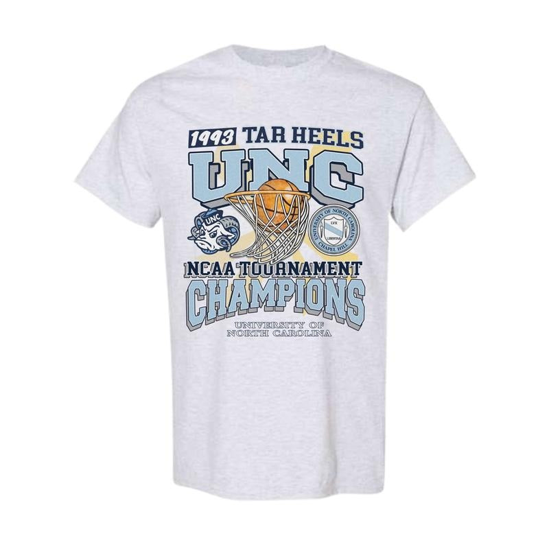 University North Carolina Tournament Champs NCAA Full - Adult & Kids T-Shirts, Sweatshirts & Hoodies apparel design preview 1
