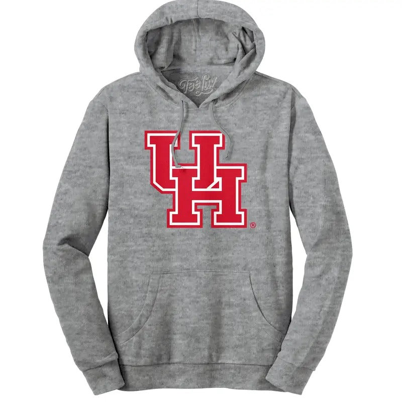 University Houston Hooded Gray - Adult & Kids T-Shirts, Sweatshirts & Hoodies apparel design preview 1