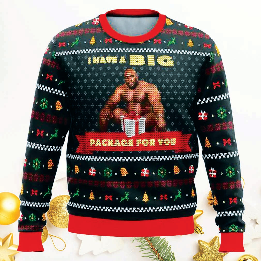 Merry Christmas ya filthy animal 3D Christmas Sweater - Holiday Gift product image 5