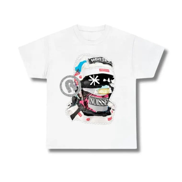 Urban Chaos Collage Noise Top Womenswear Underwear - Adult & Kids T-Shirts, Sweatshirts & Hoodies apparel design preview 1