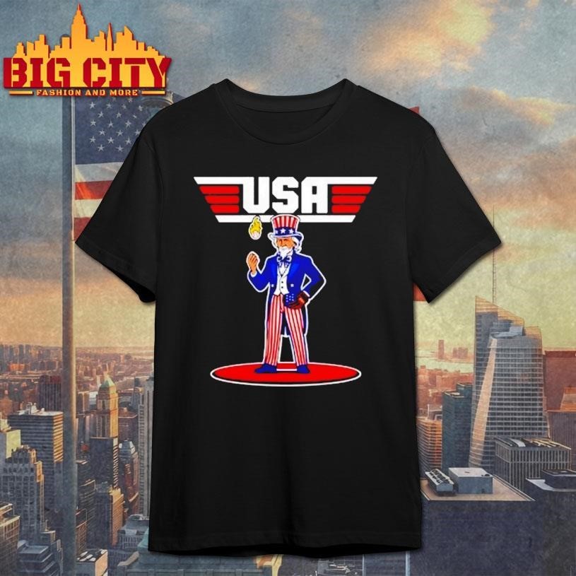 Usa Ace Uncle Sam - Adult & Kids T-Shirts, Sweatshirts & Hoodies apparel design preview 1